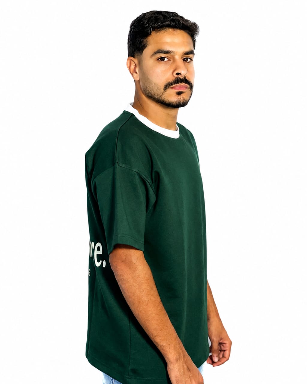 Dark Green tee