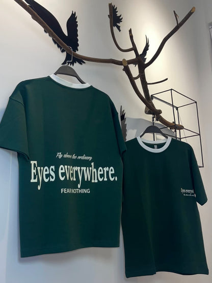 Dark Green tee
